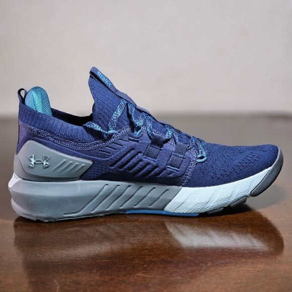 Under Armour UA Project Rock 3 Training Gym Shoes Navy Black White Tribase 11.5 main image 11